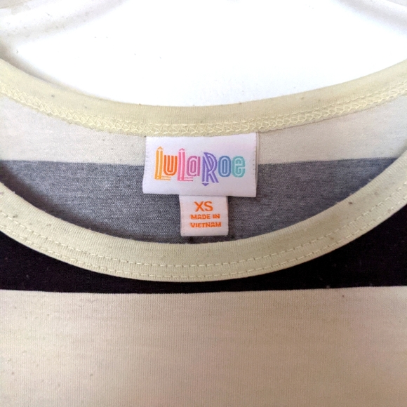 LuLaRoe Carly Striped Dress - Picture 2 of 4